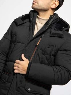 Winterjacke Daniel Hechter Parka Schwarz -Mode Kleidung Verkauf 2276424 1 2