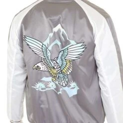 BRAVE SOUL Silas Herren Satin Blouson 5 BRAVE SOUL Silas Herren Satin Blouson -Mode Kleidung Verkauf 2277448 1 2