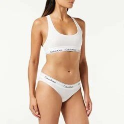 Calvin Klein Modern Cotton Bustier, Bügellos, Weiß (XS - XL) (Prime) 9 Calvin Klein Modern Cotton Bustier, Bügellos, Weiß (XS - XL) (Prime) -Mode Kleidung Verkauf 2277562 1 2