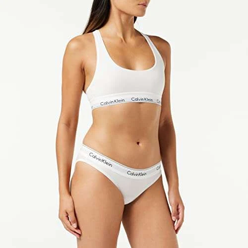 Calvin Klein Modern Cotton Bustier, Bügellos, Weiß (XS - XL) (Prime) 3 Calvin Klein Modern Cotton Bustier, Bügellos, Weiß (XS - XL) (Prime) – Bild 3