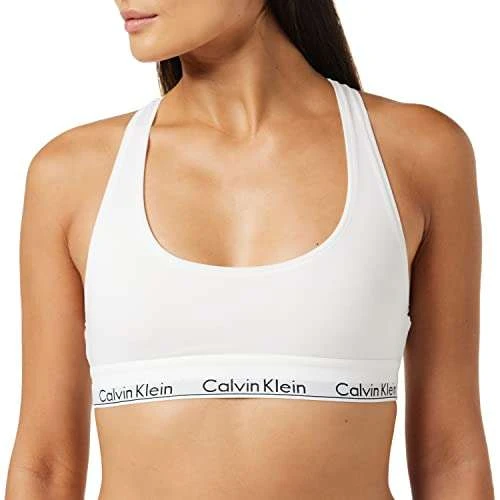 Calvin Klein Modern Cotton Bustier, Bügellos, Weiß (XS - XL) (Prime) 1 Calvin Klein Modern Cotton Bustier, Bügellos, Weiß (XS - XL) (Prime)