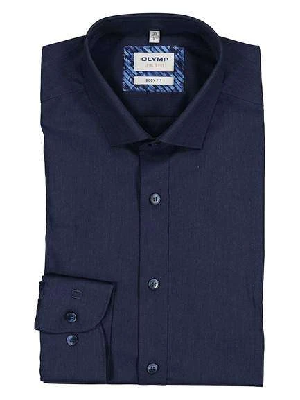 OLYMP Hemden SALE Ab 14,99 + Versandkosten | Z.B. Hemd Level 5 Body Fit In Dunkelblau Aus Bio-Baumwolle 1 OLYMP Hemden SALE Ab 14,99 + Versandkosten | Z.B. Hemd Level 5 Body Fit In Dunkelblau Aus Bio-Baumwolle