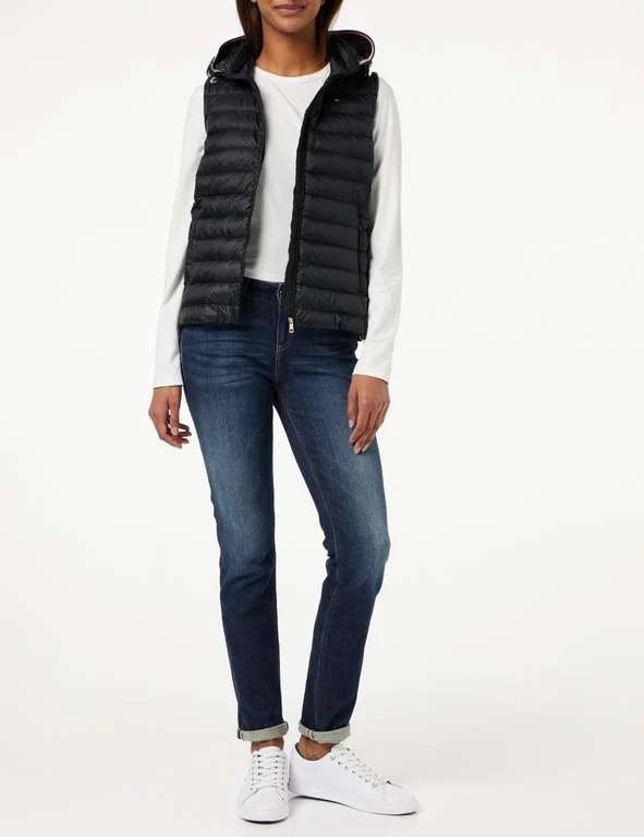 Tommy Hilfiger Heritage Down Vest (Amazon) Damen Steppweste In Schwarz 5 Tommy Hilfiger Heritage Down Vest (Amazon) Damen Steppweste In Schwarz – Bild 5