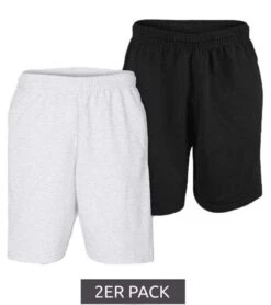 [Outlet46] 3x2er Pack Fruit Of The Loom Herren Baumwoll-Shorts (Gr. M - XL)