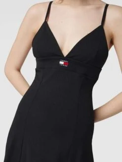 Damen Minikleid Von Tommy Jeans, Stretch, Schwarz, Größen XXS Und L -Mode Kleidung Verkauf 2280494 1 3
