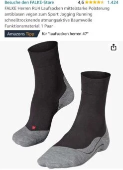 FALKE Herren RU4 Laufsocken