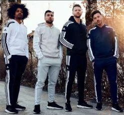 Adidas Jogginganzug Squadra 21(in Schwarz,Weiss,Grau Und Blau)