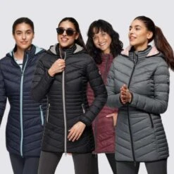 [Otto UP] KangaROOS Steppjacke Mit Auffälligem Steppmuster Und Hohem Stehkragen | Übergangsjacke / Unterziehjacke, 4 Farben, Gr. 32-50