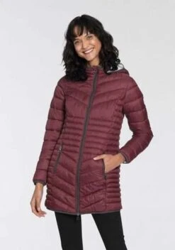 [Otto UP] KangaROOS Steppjacke Mit Auffälligem Steppmuster Und Hohem Stehkragen | Übergangsjacke / Unterziehjacke, 4 Farben, Gr. 32-50 -Mode Kleidung Verkauf 2280944 1 5