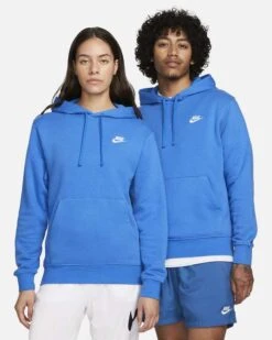 Nike Sportswear Club Fleece Hoodie In Blau In Größe S + M Für 25,99 Inklusive Versand -Mode Kleidung Verkauf 2281477 1 2