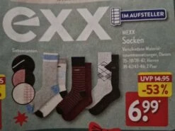 Aldi Nord MEXX Socken 2 Paar Damen, Herren