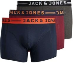 JACK & JONES PLUS Herren JACLICHFIELD Trunks NOOS 3 Pack Gr XXL Bis 6XL 17,59€ (Prime)