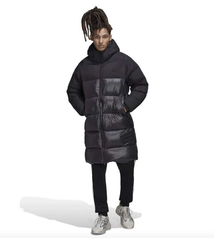 Adidas Originals Herren Regen Down Insulated 3/4 Pufferjacke Daunen Schwarz (Gr. XS - XXL) | Aus Daunen Und Federn 2 Adidas Originals Herren Regen Down Insulated 3/4 Pufferjacke Daunen Schwarz (Gr. XS - XXL) | Aus Daunen Und Federn – Bild 2