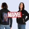 Exklusiver Marvel Deal: Infinity Saga Group Jeansjacke – Zeige Deine Superhelden-Power! [click&collect]