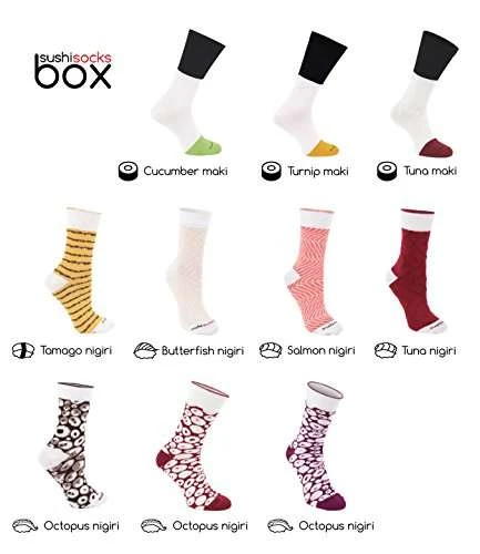 MEGA DEAL! Rainbow Socks - Damen Herren - Sushi Socken Mix - 10 Paar 3 MEGA DEAL! Rainbow Socks - Damen Herren - Sushi Socken Mix - 10 Paar – Bild 3