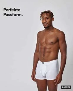 Snocks Retro Boxershorts Herren 6er-Pack Bio Baumwolle Gr. S – 4XL Herren Unterhosen Ohne Kratzenden Zettel Retro Short Mit Angenehmem Bund -Mode Kleidung Verkauf 2285288 1 3