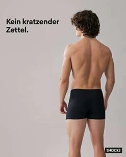 Snocks Retro Boxershorts Herren 6er-Pack Bio Baumwolle Gr. S – 4XL Herren Unterhosen Ohne Kratzenden Zettel Retro Short Mit Angenehmem Bund -Mode Kleidung Verkauf 2285288 1 4