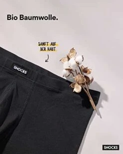 Snocks Retro Boxershorts Herren 6er-Pack Bio Baumwolle Gr. S – 4XL Herren Unterhosen Ohne Kratzenden Zettel Retro Short Mit Angenehmem Bund -Mode Kleidung Verkauf 2285288 1 5