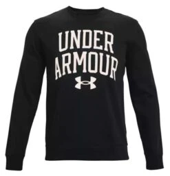 UNDER ARMOUR RIVAL TERRY CREW SCHWARZ/WEISS (nur Noch In M) Für 18,89 Euro