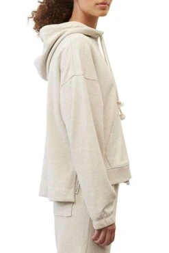 [OTRIUM] Marc O'Polo Sweat-Jacke Beige Mit Kapuze (Gr. XXS - XL) Für 34,99 € + Versand -Mode Kleidung Verkauf 2286569 1 2