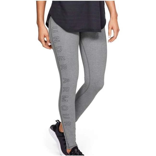 UNDER ARMOUR Favorite Trainingstight Grau Damenleggings | Gr. XS - XL (58% Baumwolle / 32% Polyester / 10% Elasthan) 1 UNDER ARMOUR Favorite Trainingstight Grau Damenleggings | Gr. XS - XL (58% Baumwolle / 32% Polyester / 10% Elasthan)