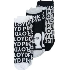 30 Paar Pink Floyd Sneaker-Socken Für 11,10€ + 3,95€ VSK (Größen 39-42, 43-46, Ca. 50 Cent / Paar)