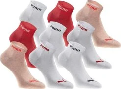 18 Paar PUMA Quartersocken Statement Edition | Damen Und Herren, Gr. 35 - 49, Verschiedene Farben (1 Paar Für 1,28 €) [prime] -Mode Kleidung Verkauf 2287422 1 2