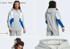 ESSENTIALS COLORBLOCK HOODIE