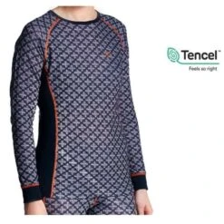 Tencel - Seaqual Jaquard Original 2.0 - Longshirt Damen - Blau In Gr. XS - XXL (aus 44 % Tencel) -Mode Kleidung Verkauf 2288023 1 2